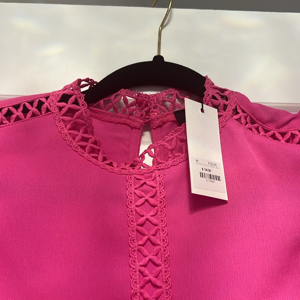Sugar Lips Fuchsia Blouse - Picture 2 of 5